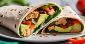 Tortilla z tofu: szybki i zdrowy obiad