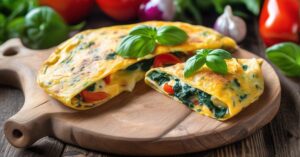 Omlet z tortilla – szybki i zdrowy przepis